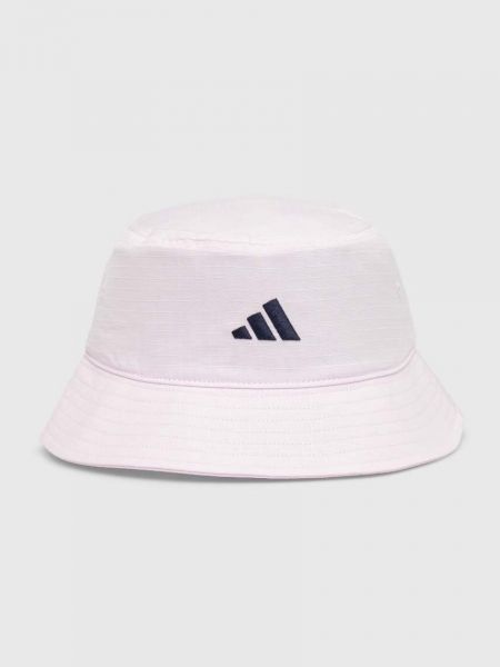 Pamučni šešir Adidas Performance ružičasta