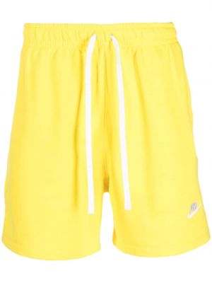 Bavlnené šortky Nike žltá