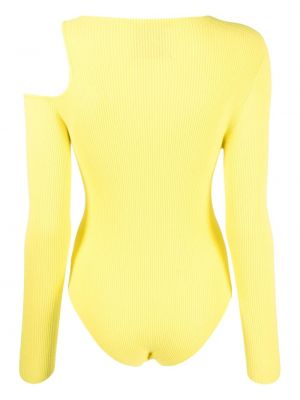 Body en tricot Aeron jaune