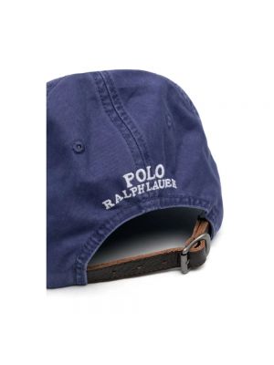 Czapka z daszkiem Polo Ralph Lauren niebieska