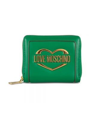 Portfel Love Moschino zielony