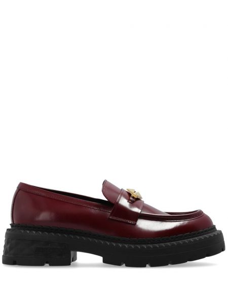 Læder loafers Jimmy Choo rød