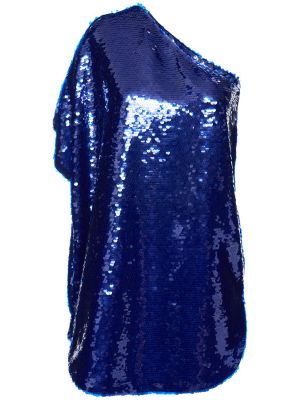 Mini obleka The Frankie Shop modra