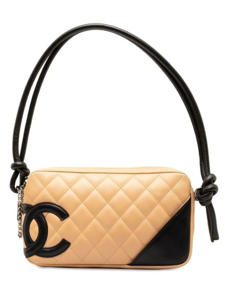 Чанта за ръка Chanel Pre-owned кафяво