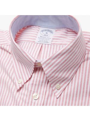 Camisa con botones button down Brooks Brothers rojo