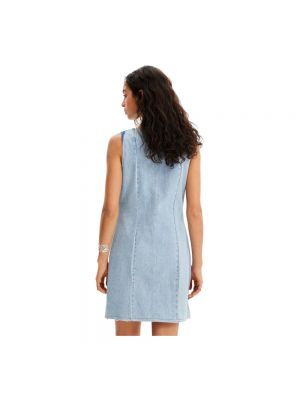 Mini vestido Desigual azul