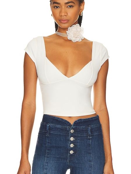 Haut Free People blanc