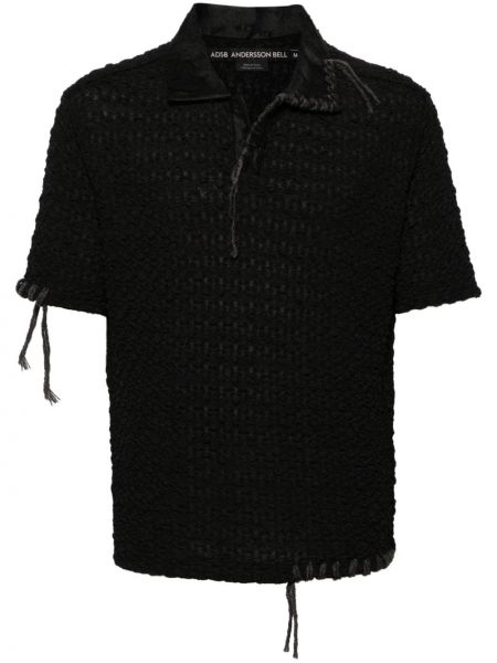 Polo en tricot Andersson Bell noir