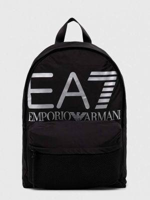Раница с принт Ea7 Emporio Armani черно
