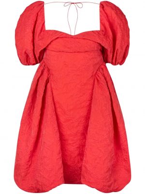 Robe à manches bouffantes Cecilie Bahnsen rouge