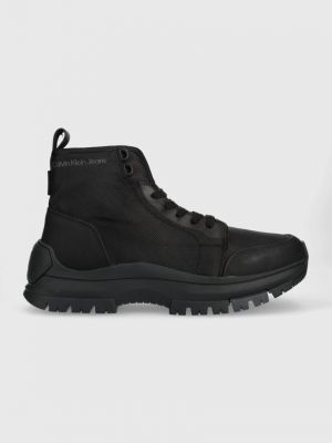 Calvin Klein Jeans buty Hiking Laceup Boot męskie kolor czarny