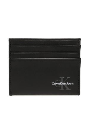 Denarnica Calvin Klein Jeans črna