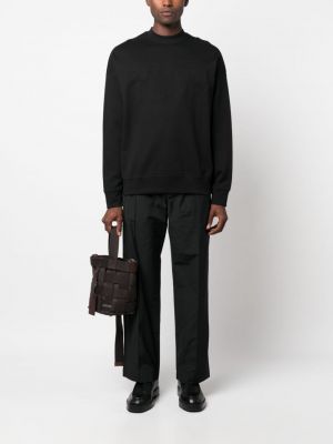Chinos relaxed fit Emporio Armani černé