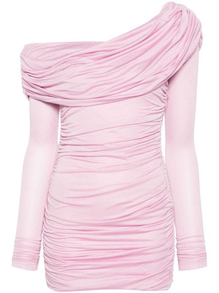 Коктейлна рокля Blumarine розово