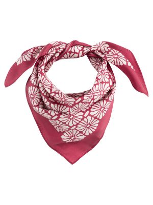 Bufanda de seda con estampado La Redoute Collections rosa