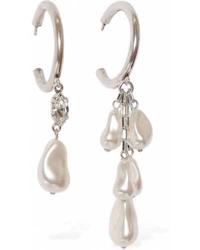 Σκουλαρίκια με μαργαριτάρια Isabel Marant λευκό