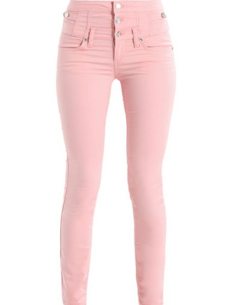 Jeansy skinny Liu Jo Jeans różowe