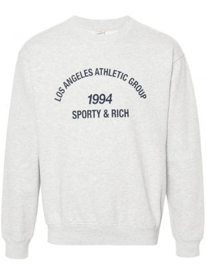 Sweatshirt Sporty & Rich grau