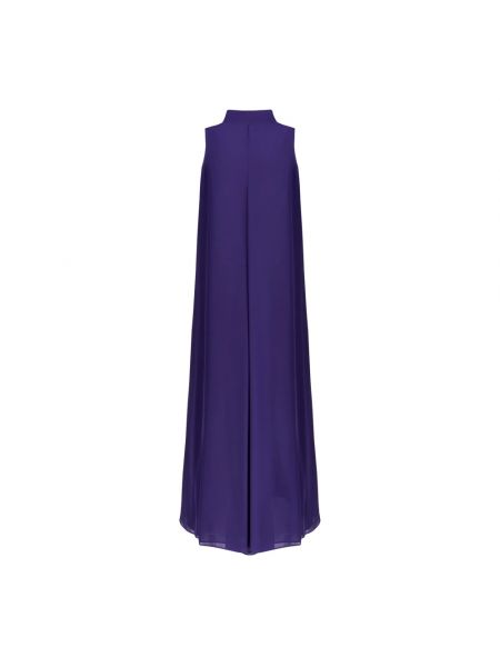 Vestido largo Emporio Armani violeta