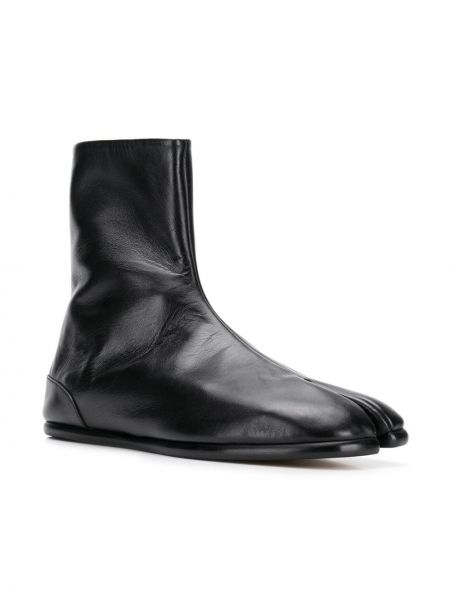 Stiefel ohne absatz Maison Margiela schwarz