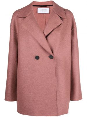 Κοντό παλτό με κουμπιά Harris Wharf London ροζ