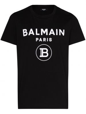 T-shirt Balmain svart