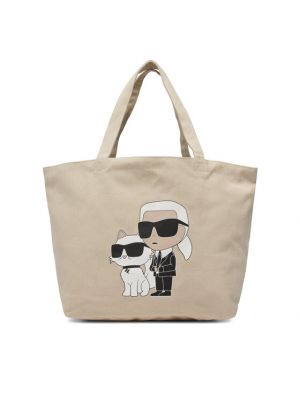 Vlnená nákupná taška Karl Lagerfeld