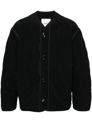 Prošivena pernata jakna Oamc crna