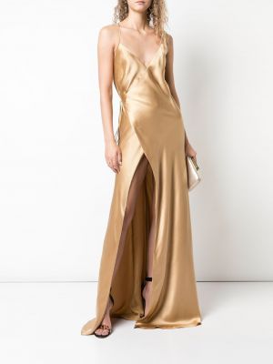 Večerní šaty Michelle Mason zlaté