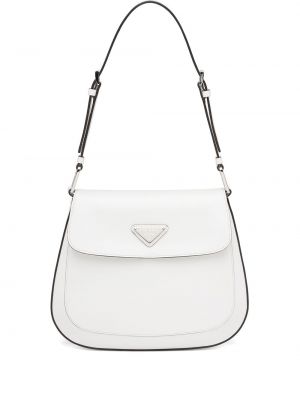 Bolsa de hombro Prada blanco