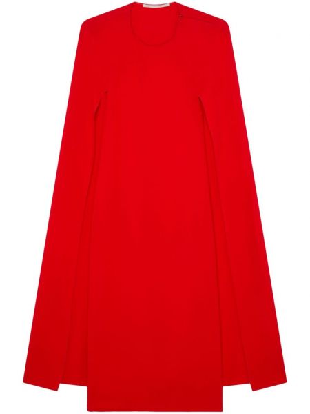 Ravna haljina Stella Mccartney crvena