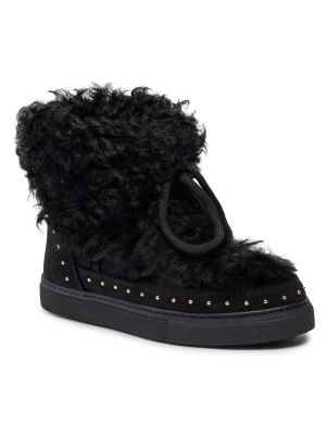 Členkové topánky Inuikii čierna