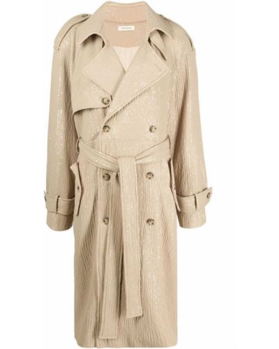 Paljett trenchcoat The Mannei