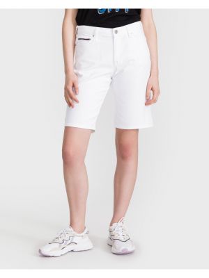 Bílé džínové šortky Tommy Jeans