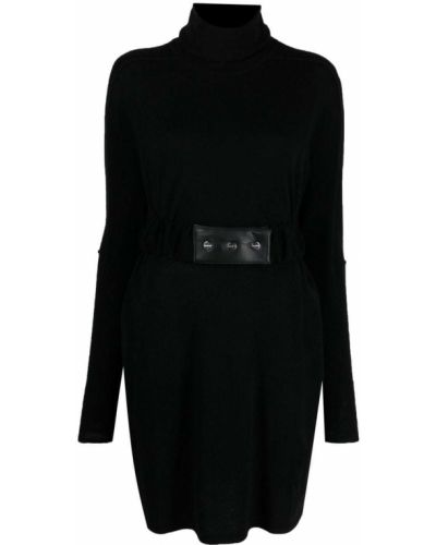 Πλεκτή φόρεμα κασμίρ Max & Moi μαύρο