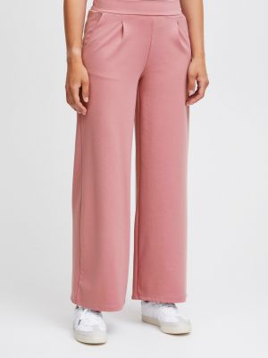 Pantaloni Ichi roz