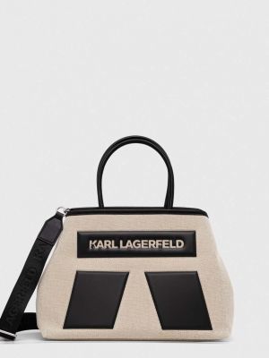 Geantă shopper Karl Lagerfeld bej