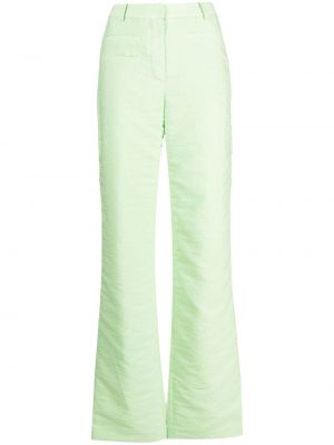 Pantaloni cu croială lejeră Rejina Pyo verde