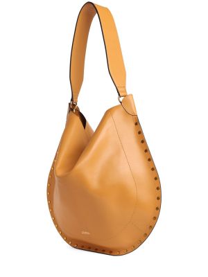 Kožená nákupná taška Isabel Marant