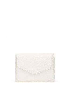 Kožená peňaženka Maison Margiela biela