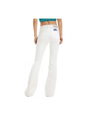 Pantalones skinny Desigual blanco