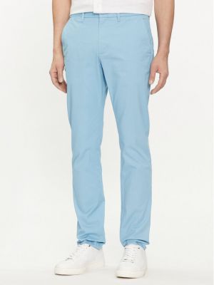 Pantalon chino slim Tommy Hilfiger bleu