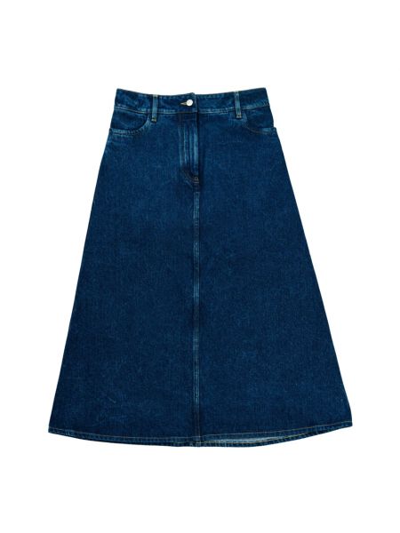 Spódnica jeansowa Studio Nicholson niebieska