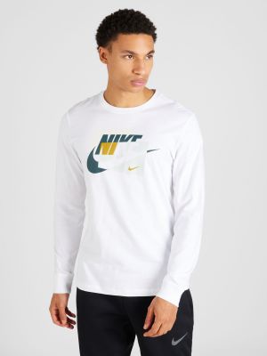 Hosszú ujjú póló Nike Sportswear fehér