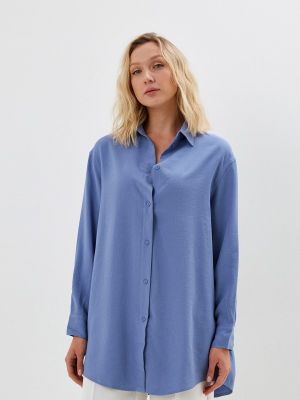 Блузка Mellow синяя