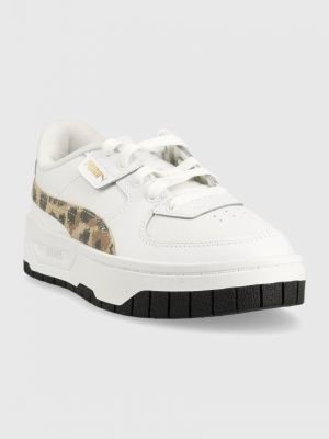 Sneakersy z nadrukiem z nadrukiem zwierzęcym Puma Cali białe