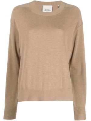 Пуловер Isabel Marant кафяво