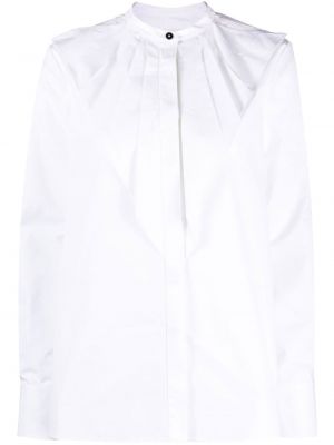 Πλισέ πουκάμισο Jil Sander λευκό