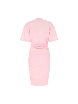 Sukienka midi Y/project różowa