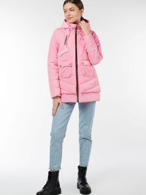 Демисезонная куртка El Podio розовая